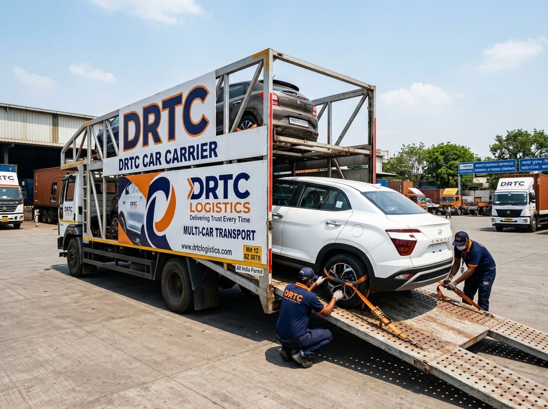 DRTC Packers and Movers Automobile Carrier Fleet