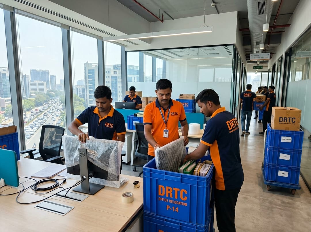 DRTC Packers and Movers Corporate Moving Fleet
